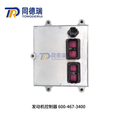 Rheolydd injan saa6d107e 600-467-3400 ar gyfer cloddwr komatsu pc220-8mo