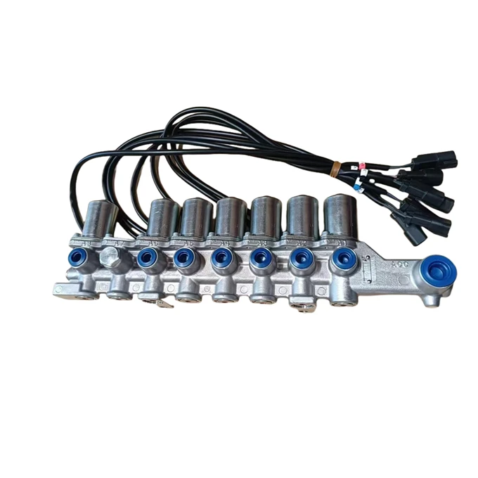 Falf Solenoid 207-60-71311 Rhannau Gwirioneddol Komatsu